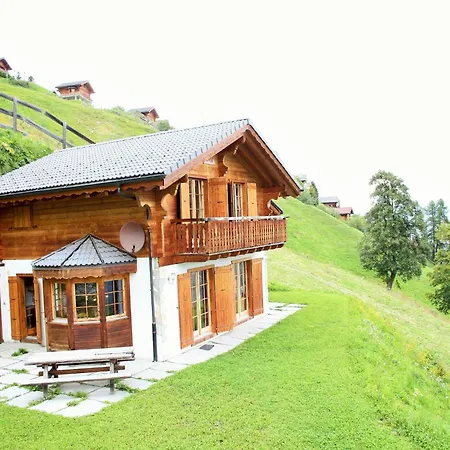 木屋 In Rhone Valley Near Lift 莱斯克伦斯