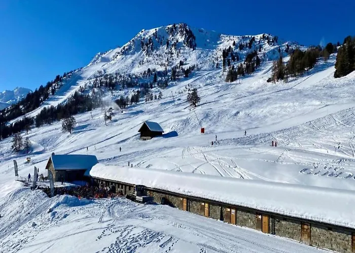 In Rhone Valley Near Lift 木屋 莱斯克伦斯