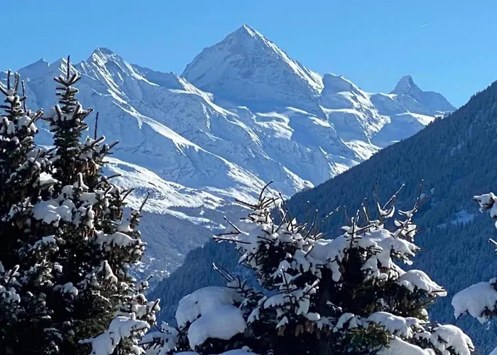 木屋 In Rhone Valley Near Lift *