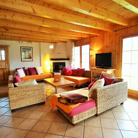 In H R Mence With Sauna Whirlpool Chalet Les Collons